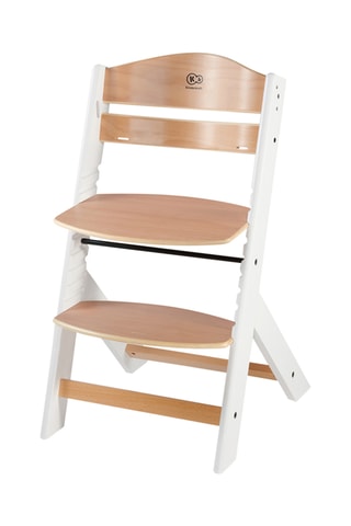 Chaise haute en hêtre ENOCK et coussin - Dès 6 mois - Jusqu'à 35 kg