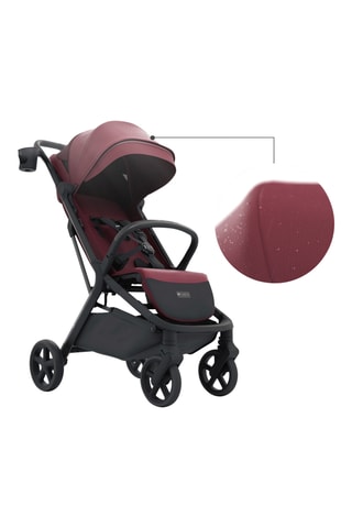 Poussette Nubi 3 - Bourgogne - Jusqu'à 22 kg - Rouge foncé
