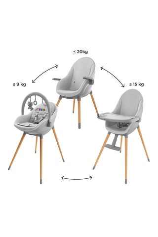 Chaise haute 3-en-1 Fini Up - Dès la naissance - Jusqu’à 20 kg