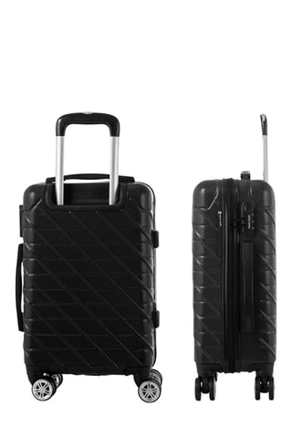 Set de 3 valises Sidney (S/M/L) - Noir - 55/66/76 cm