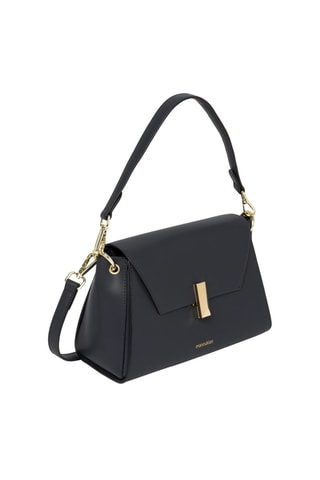 Bolso de piel Kacy - Negro