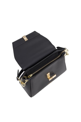 Bolso de piel Kacy - Negro