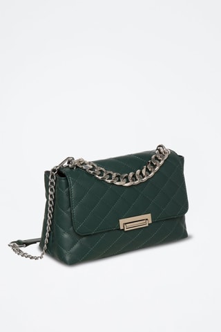 Bandolera de piel Gabriel - Verde