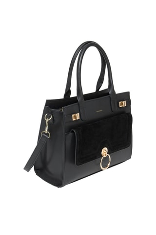 Bolso de piel Manao - Negro