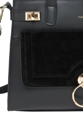 Bolso de piel Manao - Negro