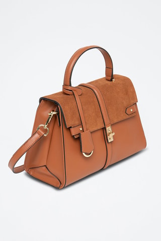 Bolso de piel Metropolis - Camel
