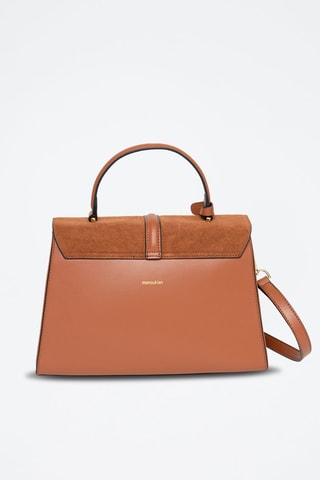 Bolso de piel Metropolis - Camel