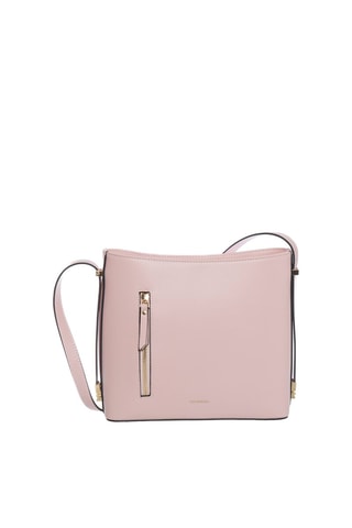 Bolso de piel de serraje Sonny - Nude