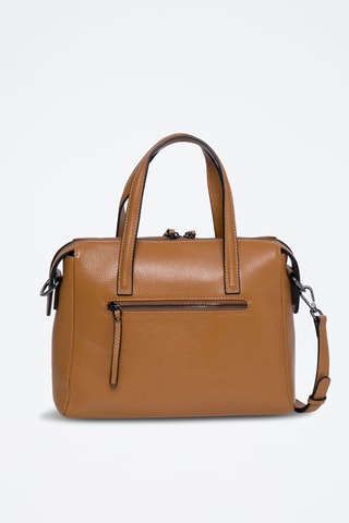 Bolso de piel de serraje Sybille - Camel