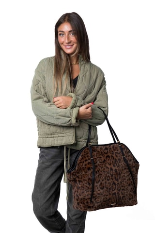 Bolso shopper Eglantine - Marrón