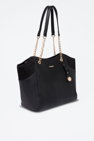 Bolso shopper Angela - Negro