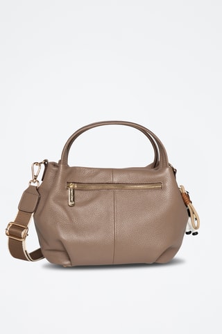 Bolso de piel Mariel - Marrón