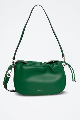 Bandolera de piel Solina - Verde