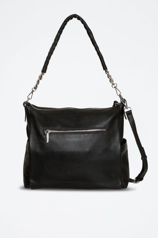 Bolso de piel Manon - Negro
