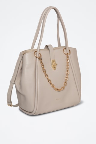 Bolso de piel Livna - Beige