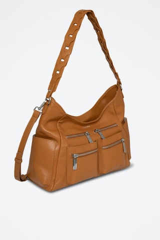 Bolso de piel Ablan - Marrón