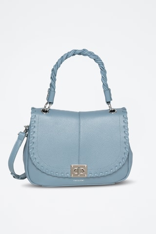 Bolso de piel Rafael - Azul