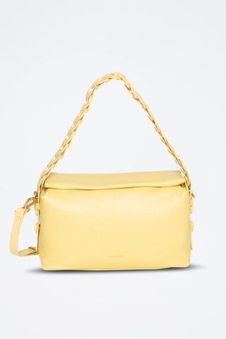 Bolso de piel Prunelle - Amarillo