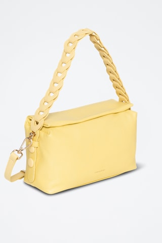 Bolso de piel Prunelle - Amarillo