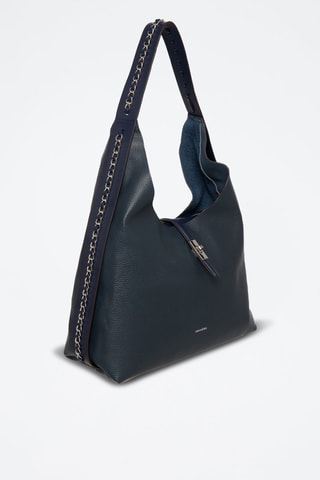 Bolso de piel Colbee - Azul