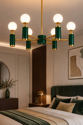 Suspension - Vert - 6 x 40 W