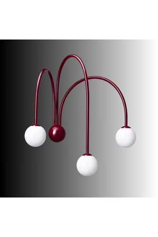 Applique murale - Bordeaux - 3 x 10 W