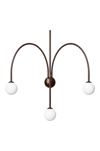 Applique murale - Marron - 3 x 10 W