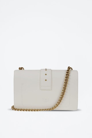 Sac bandoulière en cuir - Blanc