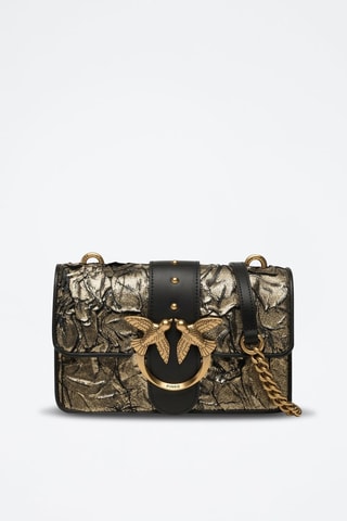 Sac bandoulière en cuir - Noir