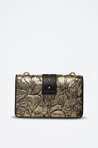 Sac bandoulière en cuir - Noir
