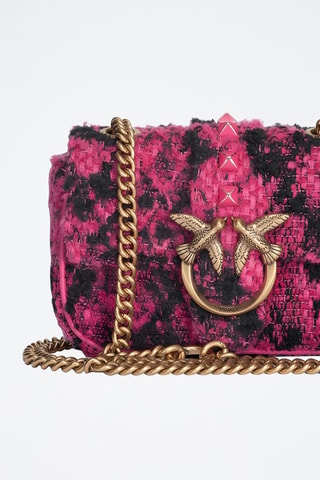 Sac bandoulière en cuir - Rose