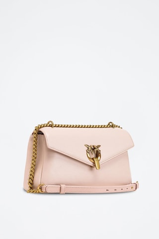 Sac bandoulière en cuir - Rose