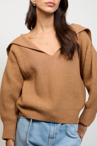 Pull en laine - Beige
