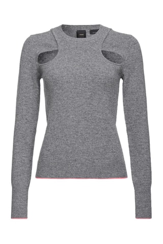 Pull en laine et cachemire - Gris