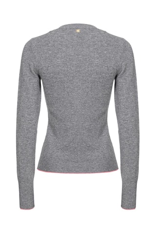 Pull en laine et cachemire - Gris