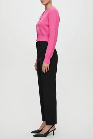Pull en laine et cachemire - Rose 