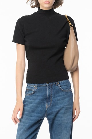 Pull en laine et cachemire - Noir