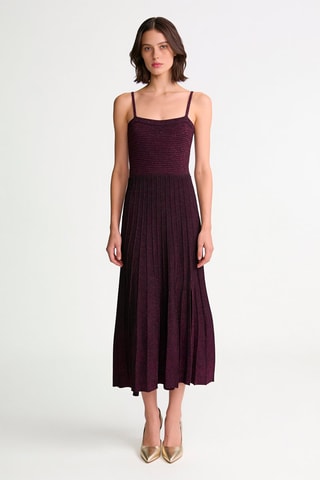 Robe longue sans manches - Violet