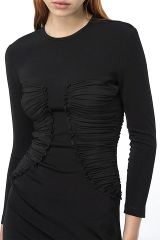 Robe fourreau - Noir
