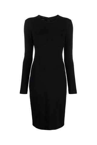 Robe fourreau - Noir