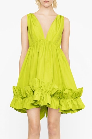Robe sans manches - Vert citron