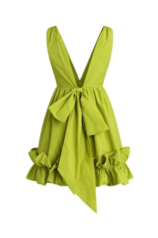 Robe sans manches - Vert citron