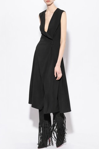 Robe midi - Noir - Pinko