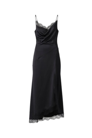 Robe longue sans manches - Noir