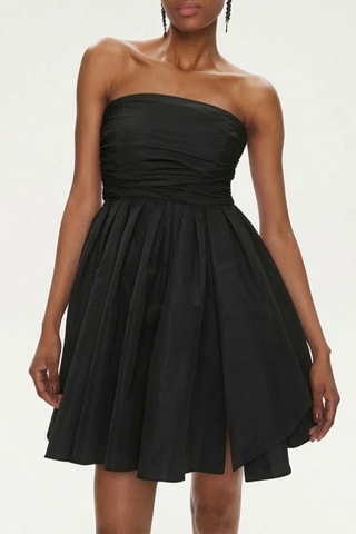 Robe bustier sans manches - Noir