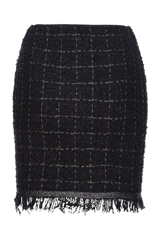 Minijupe taille haute - Noir