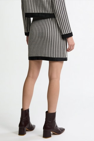 Minijupe taille haute - Noir