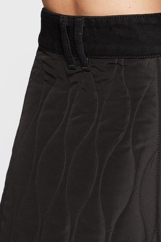 Minijupe taille haute - Noir