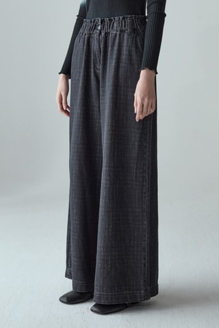 Jean wide legs - Bleu