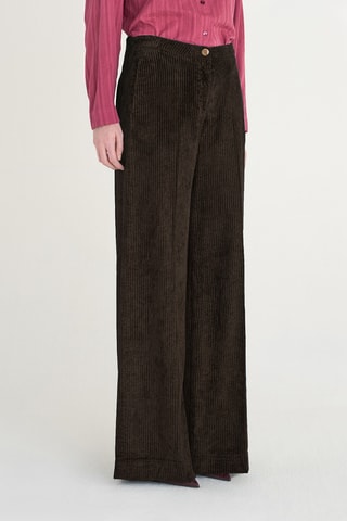 Pantalon flare - Violet